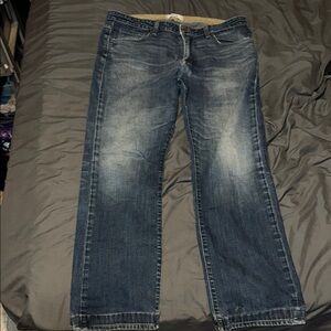 Paige Size 36 Classic Blue Denim Jeans